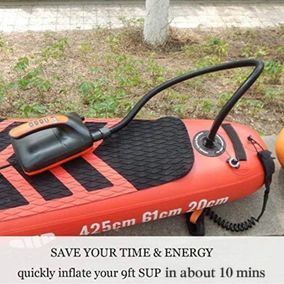 Tuomico 20PSI High Pressure SUP Electric Air Pump,Dual Stage Inflation - Picture 6 of 6